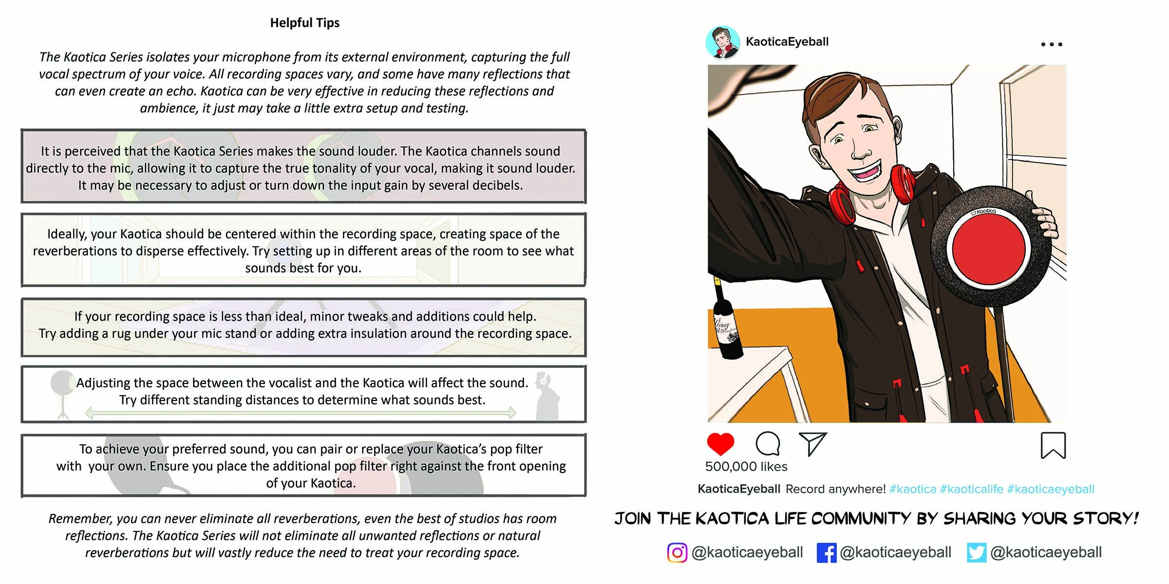 Kaotica Eyeball Comic Instruction Manual — David Wayne Chiu